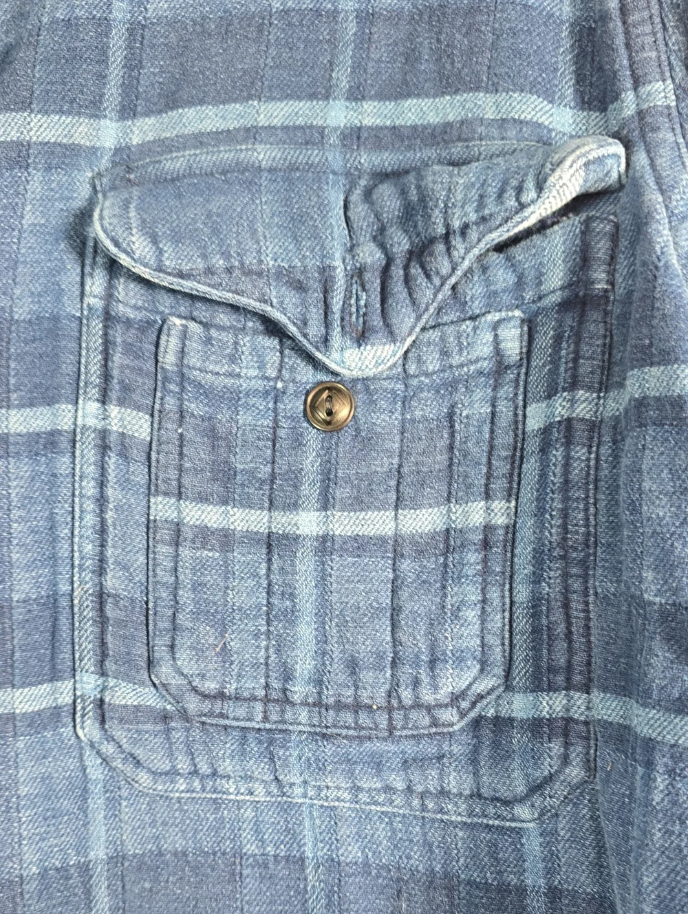 Polo by Ralph Lauren Navy & Light Blue Plaid Zip Shirt-Jacket